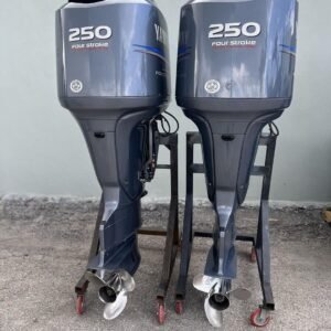 Twin 2016 Yamaha 250 Hp 4 Stroke 25″ Outboard Motors
