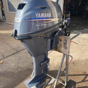 used-yamaha-20-hp-4-stroke-long-shaft-tiller-outboard-motor